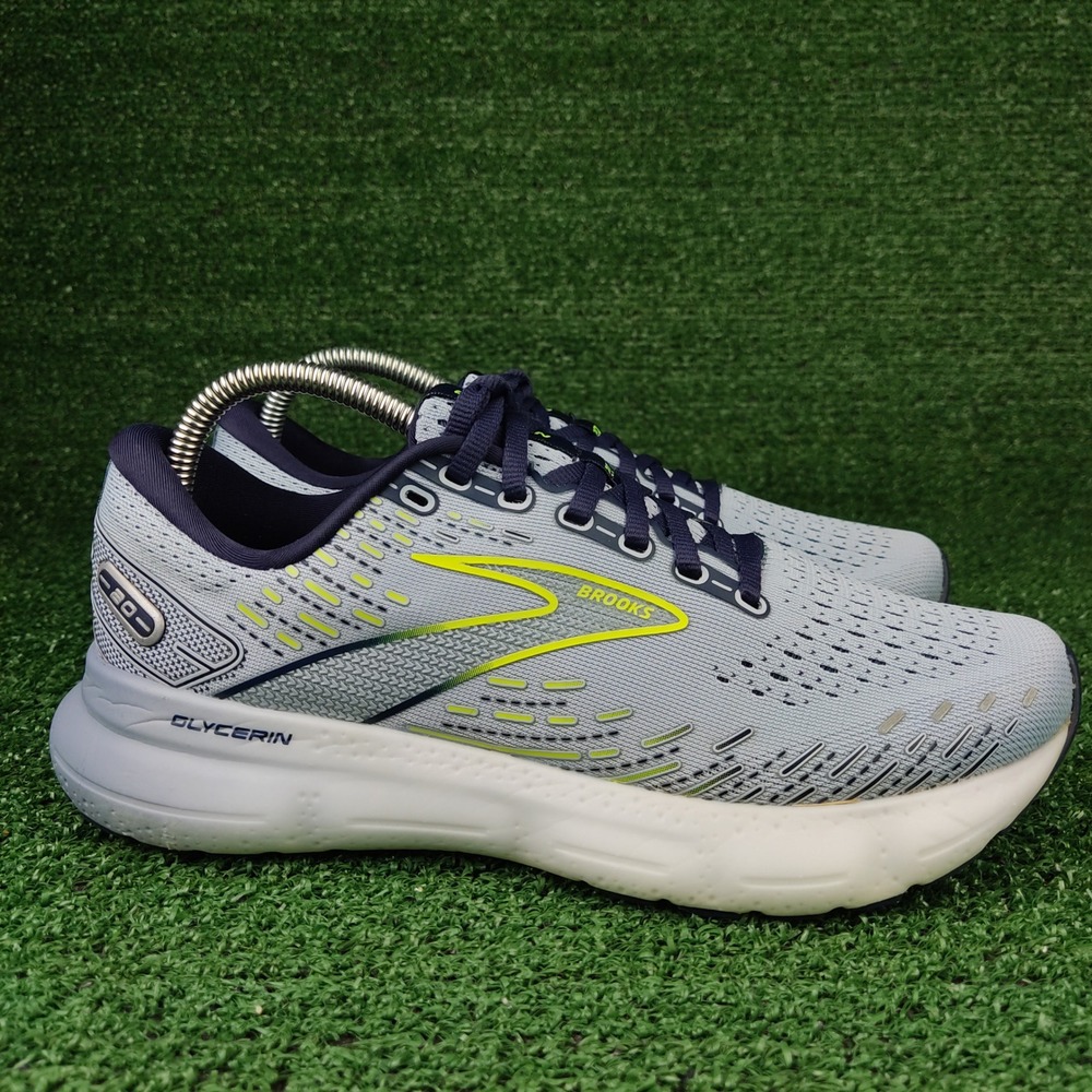 Brooks Running Shoes Womens 8.5 Blue Glycerin 20 Neutral Cushioned 1203691B416